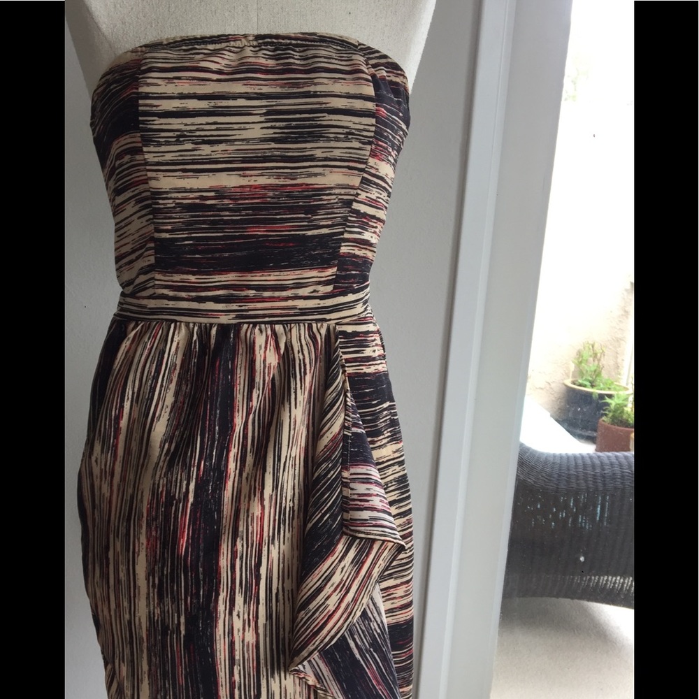 VOLCOM S DRESS SKETCHED OUT TUBE DRESS WRAP AROUND - Picture 3 of 5
